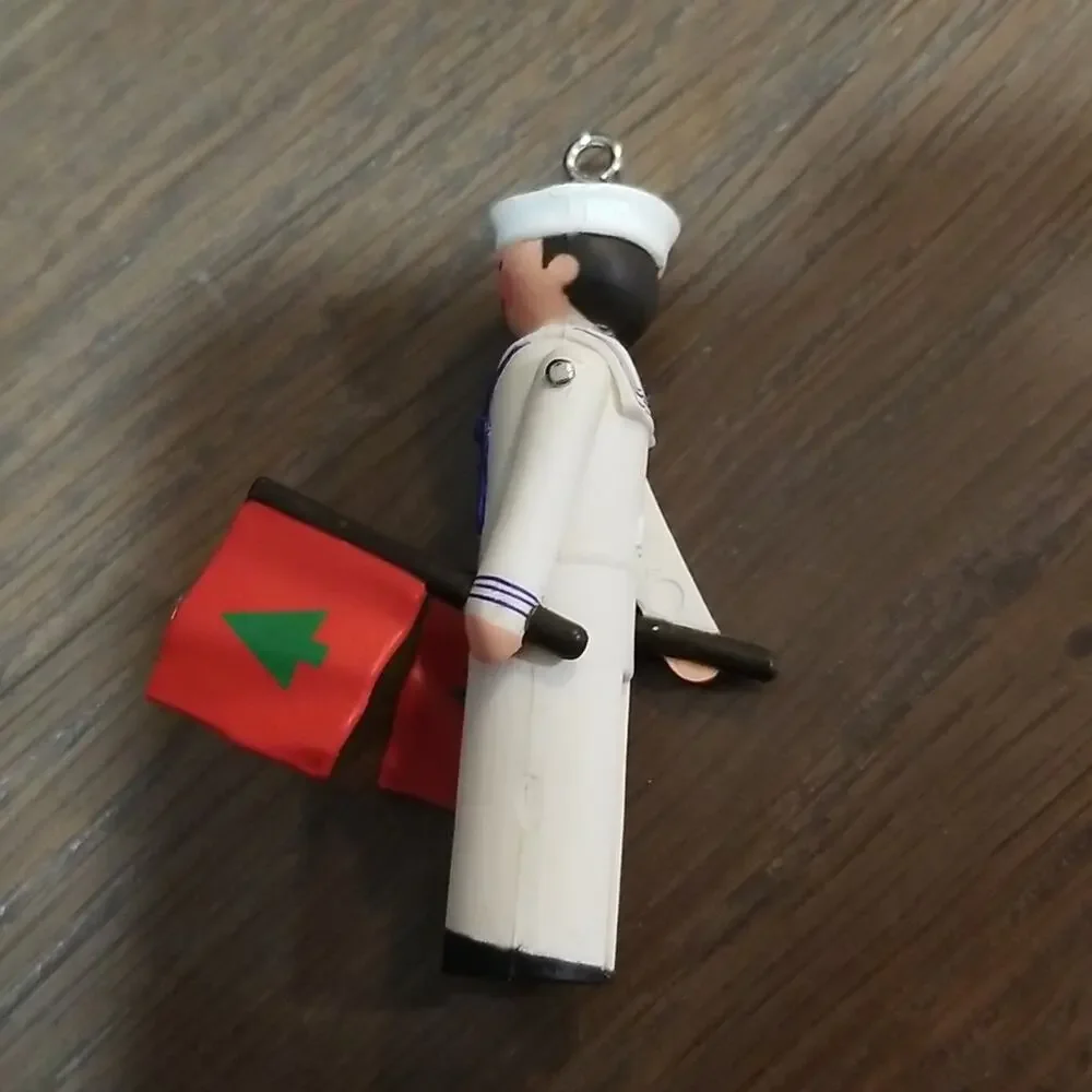 Vintage Hallmark Keepsake Ornament Clothespin Soldier 1987